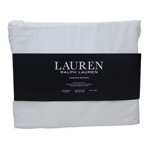 Lauren Ralph Lauren Queen Sheet Set 300 Thread Count Dunham Sateen 100% Cotton